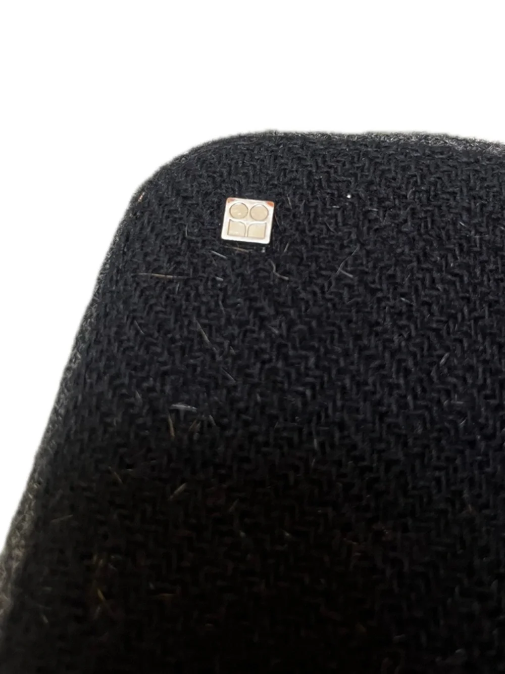 Kate Spade Vintage Wool Grey Patchwork Tote - Picture 7 of 16